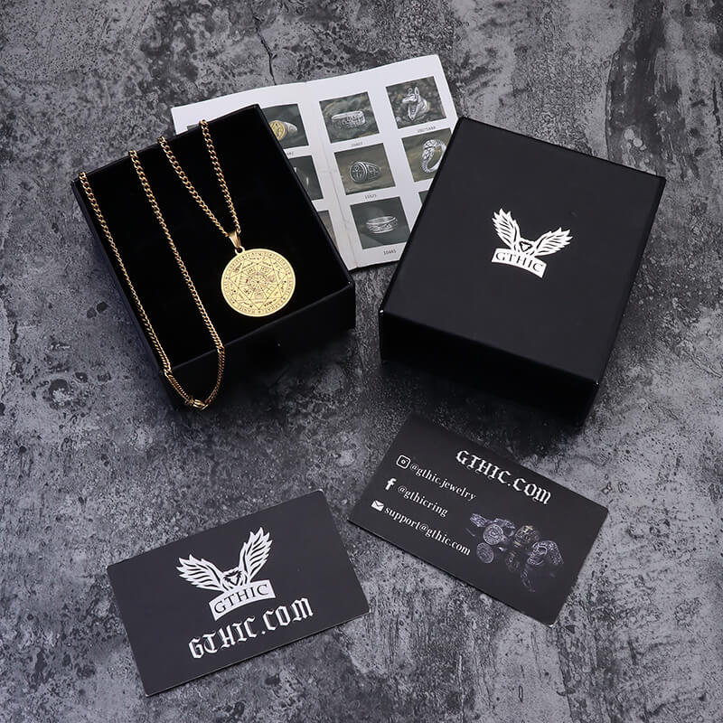 6847-seal-of-the-seven-archangels-stainless-steel-necklace-11.jpg Seal of The Seven Archangels Stainless Steel Necklace