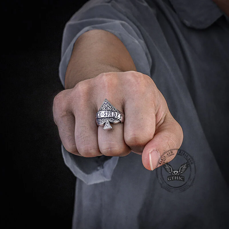 6867-ace-of-spades-stainless-steel-ring-2.webp Ace Of Spades Stainless Steel Ring