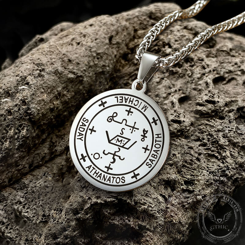 6902-archangel-michael-seal-of-solomon-stainless-steel-pendant-3.jpg Archangel Michael Seal of Solomon Stainless Steel Pendant