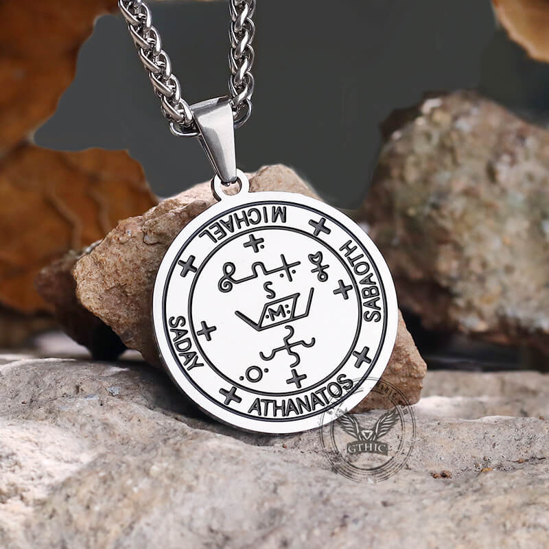6902-archangel-michael-seal-of-solomon-stainless-steel-pendant-5.jpg Archangel Michael Seal of Solomon Stainless Steel Pendant
