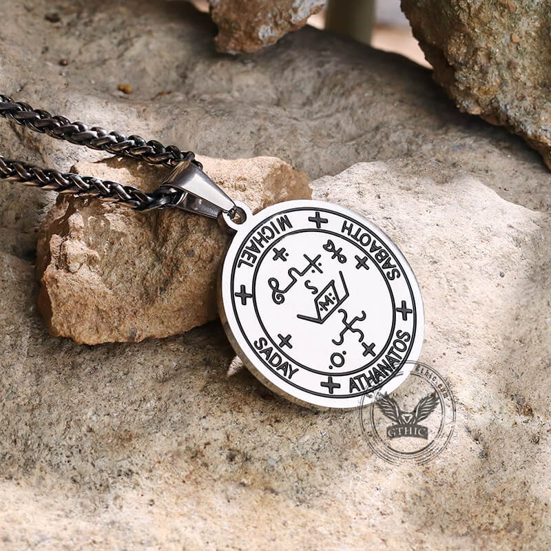 6902-archangel-michael-seal-of-solomon-stainless-steel-pendant-6.jpg Archangel Michael Seal of Solomon Stainless Steel Pendant