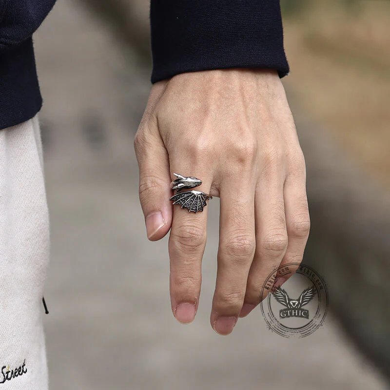 7035-flying-dragon-stainless-steel-ring-3.webp Flying Dragon Stainless Steel Ring