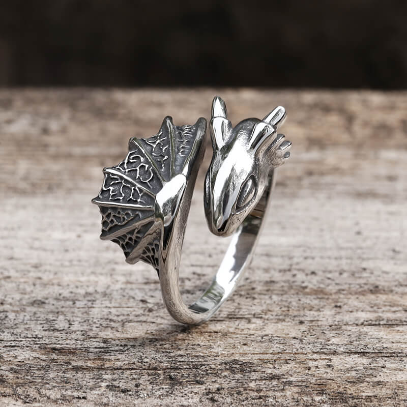 7035-flying-dragon-stainless-steel-ring-4.jpg Flying Dragon Stainless Steel Ring
