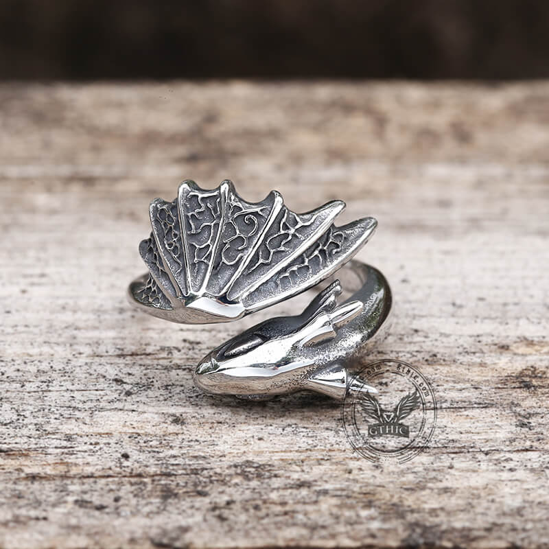 7035-flying-dragon-stainless-steel-ring-5.jpg Flying Dragon Stainless Steel Ring