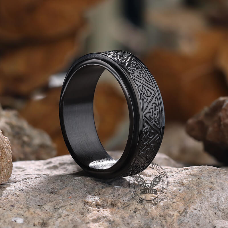 7043-nordic-celtic-triangle-knot-stainless-steel-spinner-ring-11.jpg Nordic Celtic Triangle Knot Stainless Steel Spinner Ring