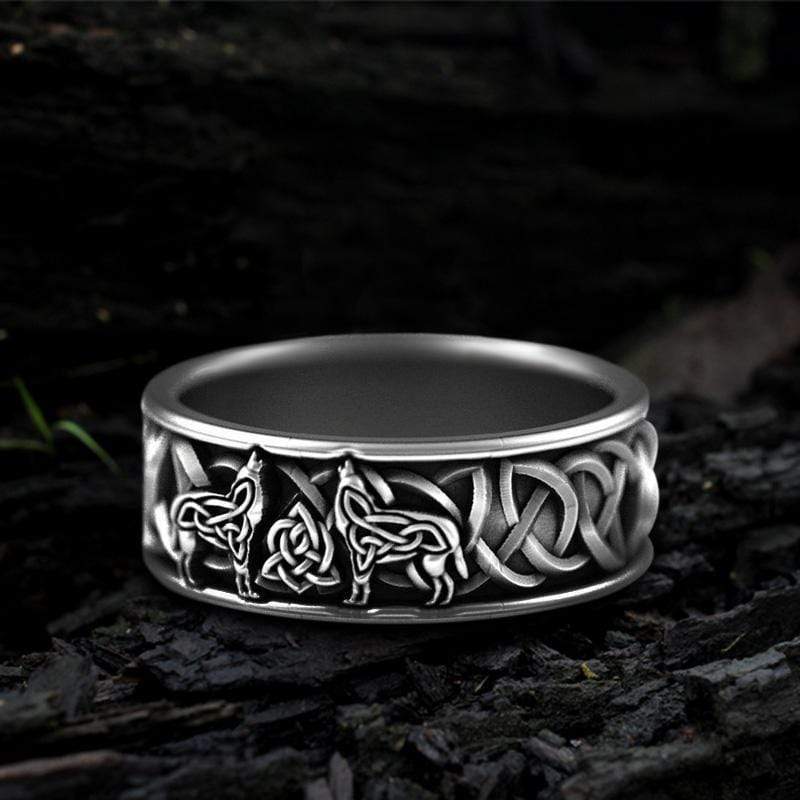 714-fenris-wolf-stainless-steel-viking-ring-2.jpg Fenris-wolf Stainless Steel Viking Ring