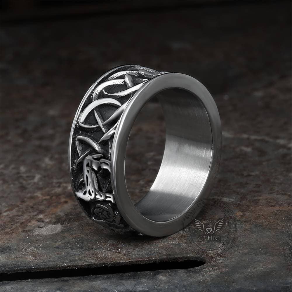 714-fenris-wolf-stainless-steel-viking-ring-6.jpg Fenris-wolf Stainless Steel Viking Ring
