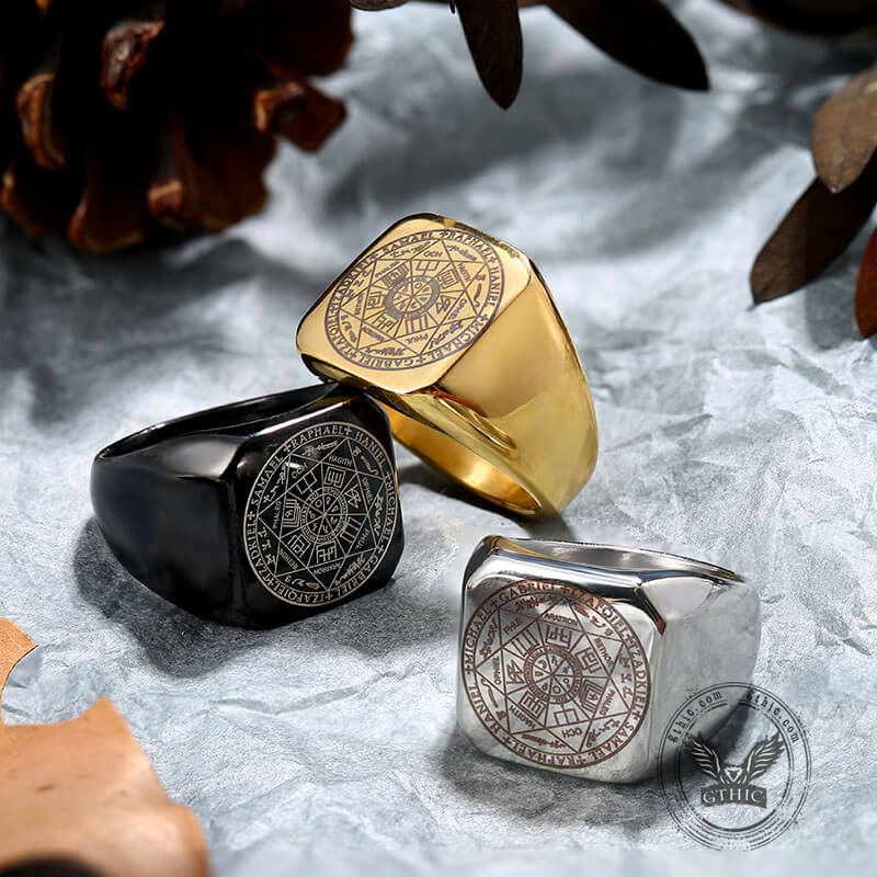 7335-solomon-kabbalah-stainless-steel-ring-1.jpg Solomon Kabbalah Stainless Steel Ring