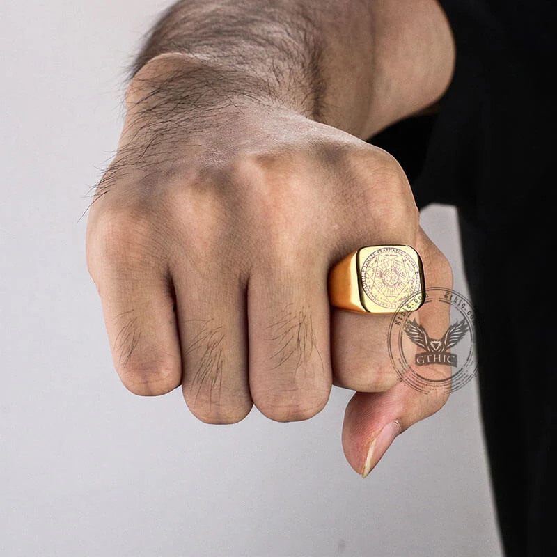 7335-solomon-kabbalah-stainless-steel-ring-2.webp Solomon Kabbalah Stainless Steel Ring