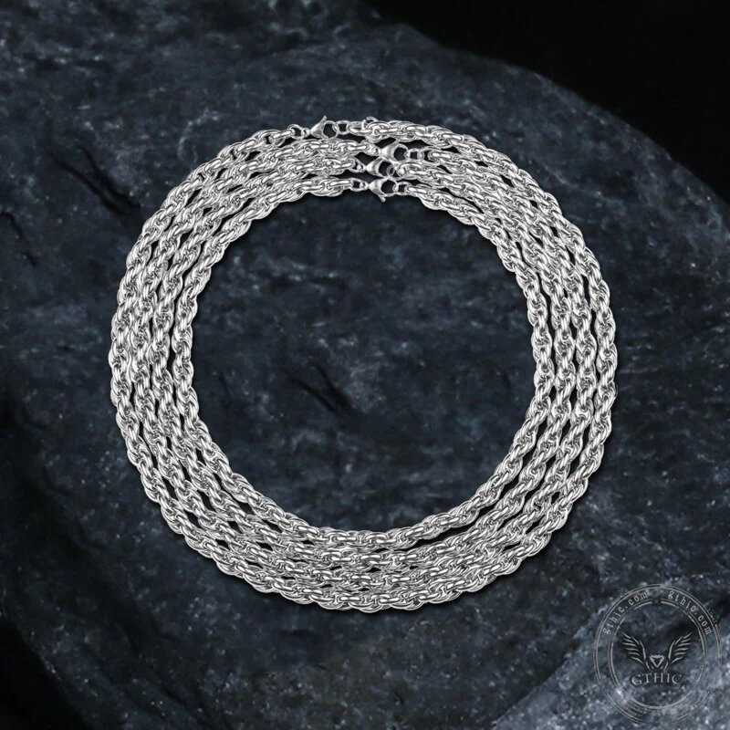 7376-stainless-steel-twist-chain-necklace-4.webp Stainless Steel Twist Chain Necklace