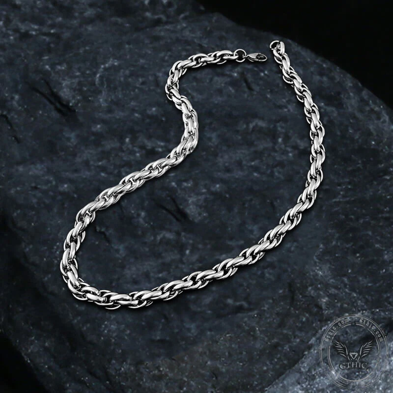 7376-stainless-steel-twist-chain-necklace-5.webp Stainless Steel Twist Chain Necklace
