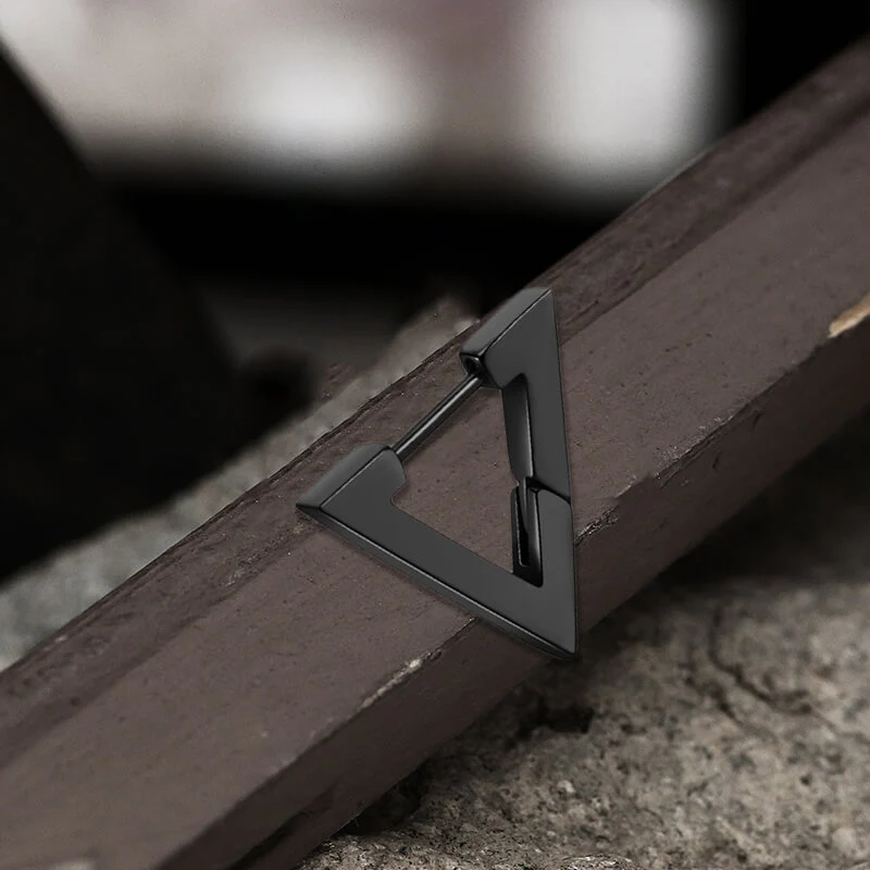 Triangle Stainless Steel Geometric Earrings