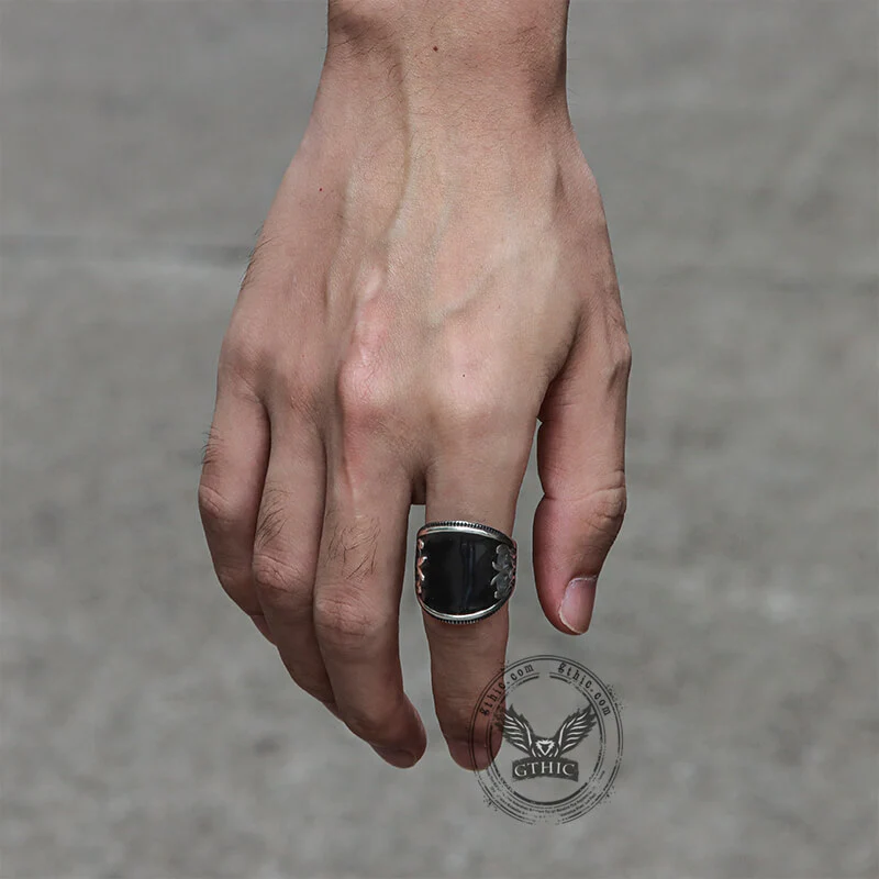 7438-black-epoxy-embossed-stainless-steel-ring-2.webp Black Epoxy Embossed Stainless Steel Ring
