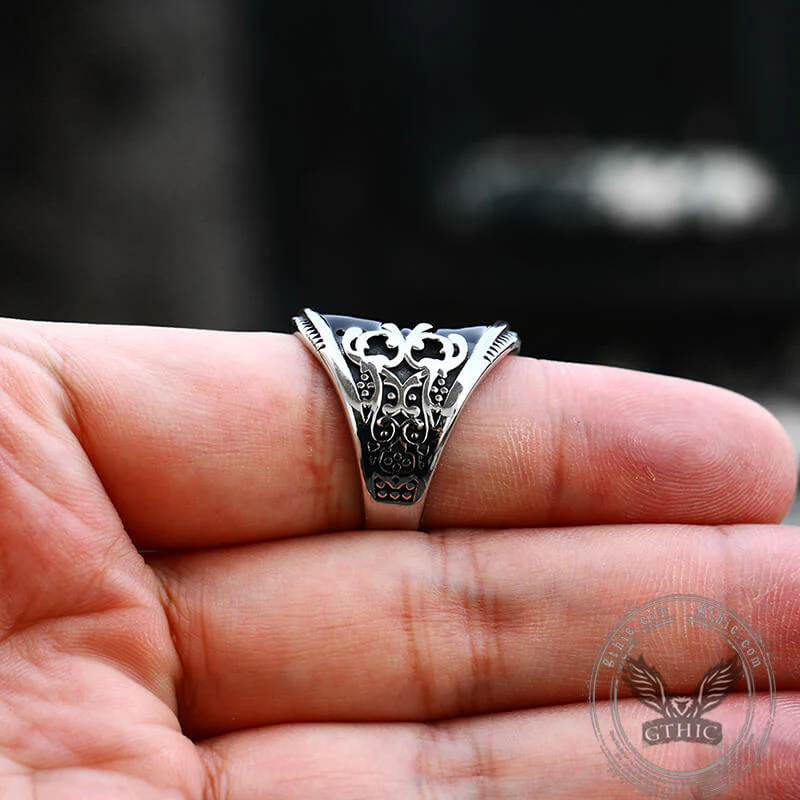 7438-black-epoxy-embossed-stainless-steel-ring-4.webp Black Epoxy Embossed Stainless Steel Ring