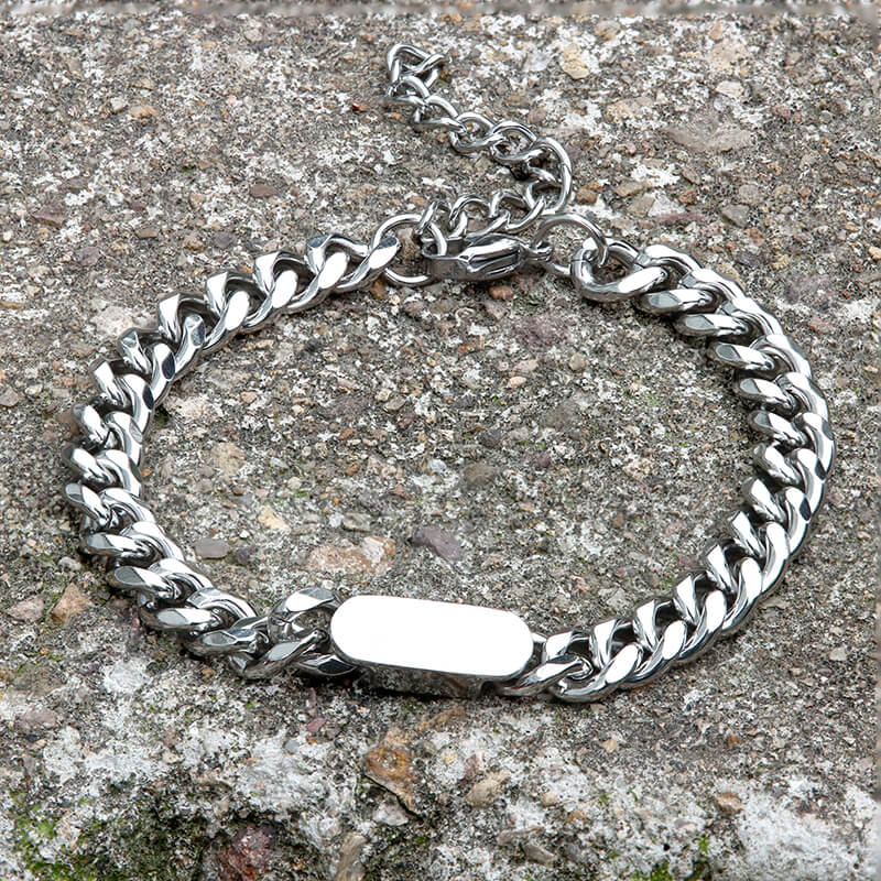 Cuban Classic Stainless Steel Bracelet