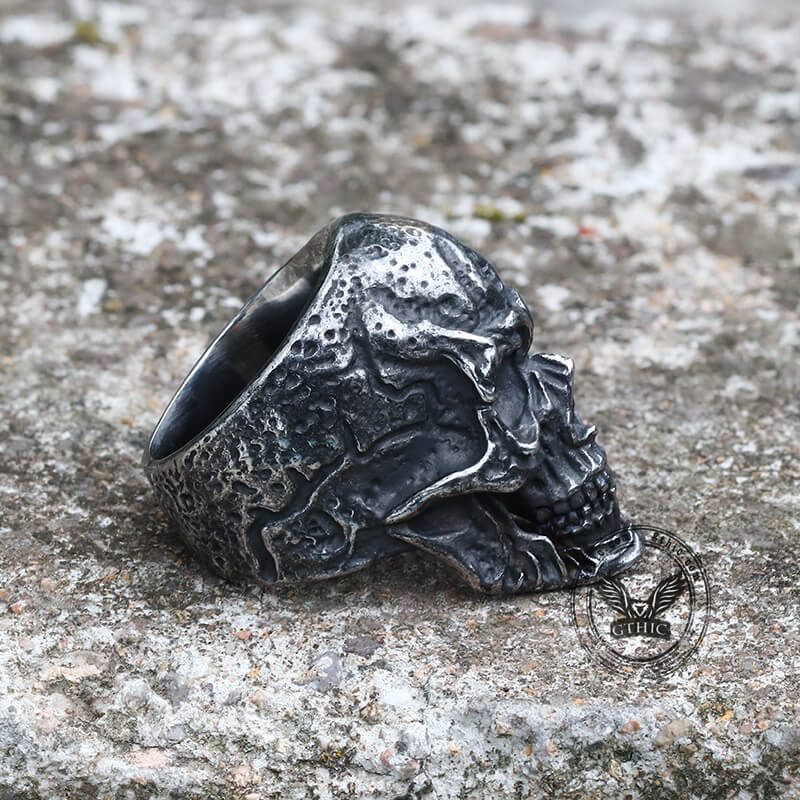 7471-classic-skull-stainless-steel-ring-6.jpg Classic Skull Stainless Steel Ring