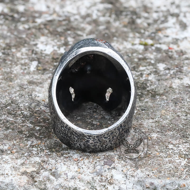 7471-classic-skull-stainless-steel-ring-8.jpg Classic Skull Stainless Steel Ring