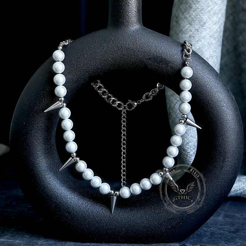 7527-rivet-pearl-stainless-steel-necklace-8.webp Rivet Pearl Stainless Steel Necklace