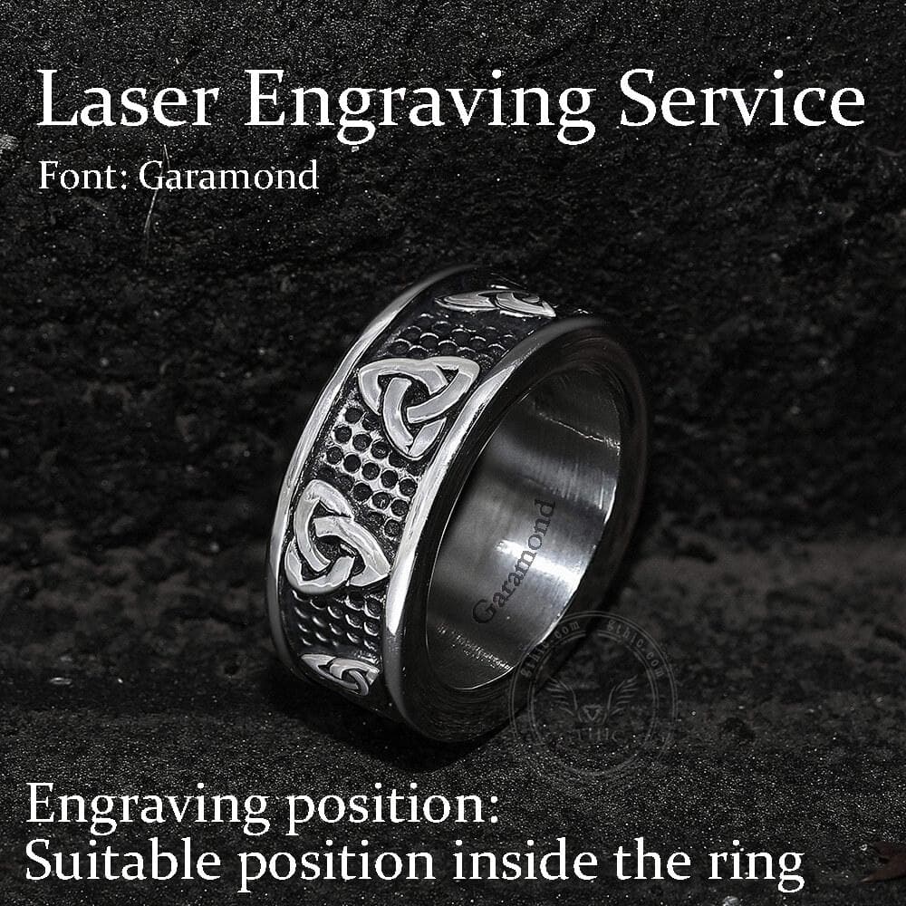 761-warrior-triquetra-stainless-steel-viking-ring-11.jpg Warrior Triquetra Stainless Steel Viking Ring