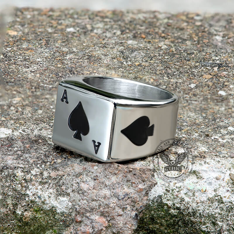 7640-poker-card-stainless-steel-ring-4.jpg Poker Card Stainless Steel Ring
