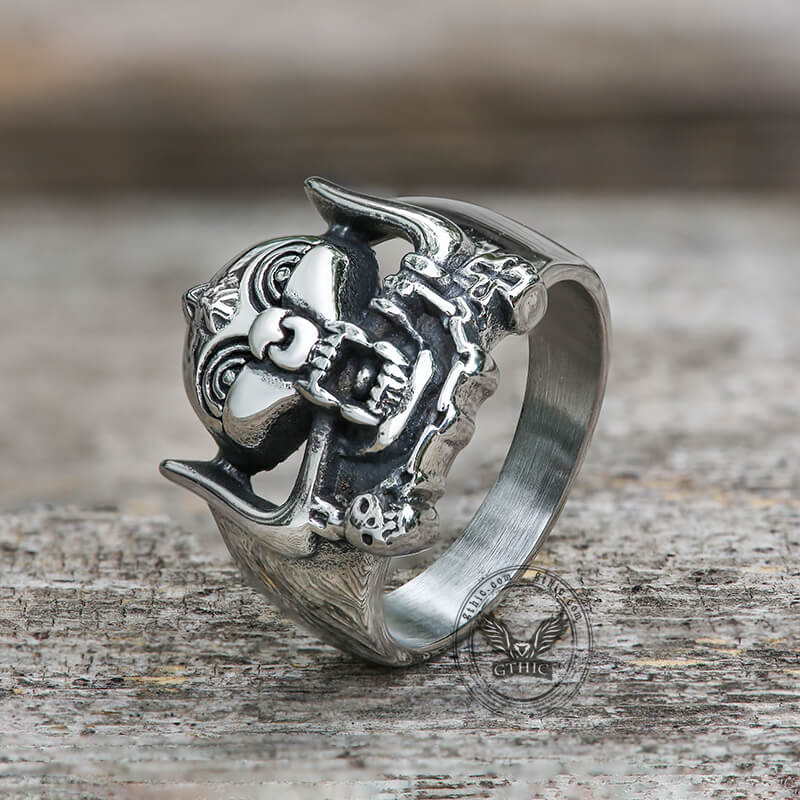 7669-motorhead-stainless-steel-warpig-finger-ring-4.jpg Motörhead Stainless Steel Warpig Finger Ring