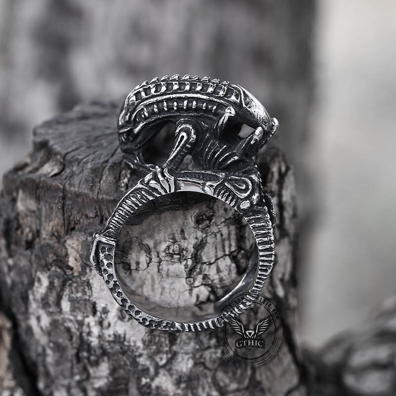7693-punk-alien-stainless-steel-predator-ring-7.jpg Punk Alien Stainless Steel Predator Ring