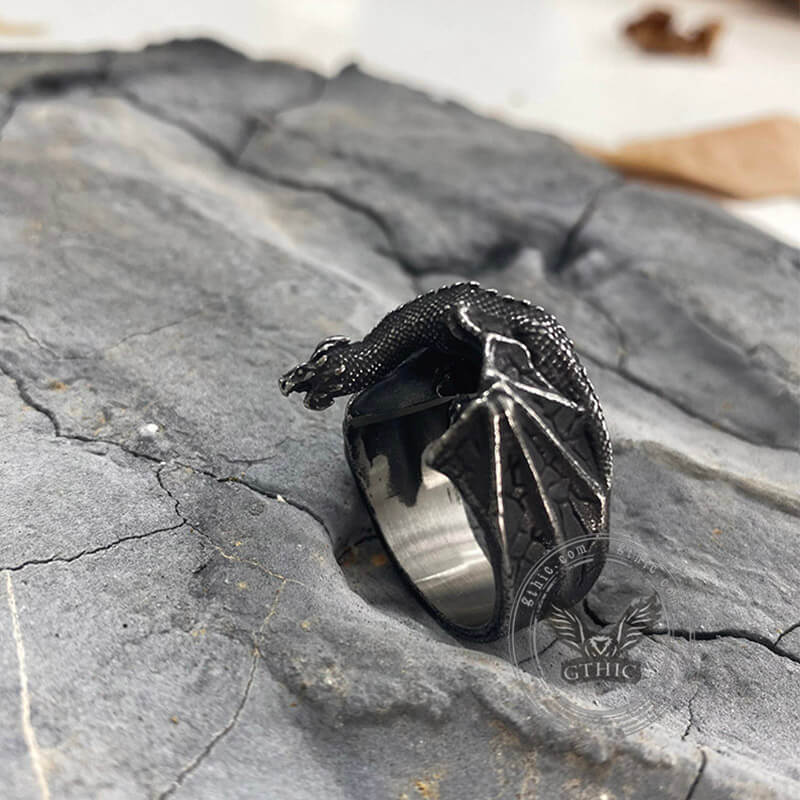 7869-celtic-flying-dragon-stainless-steel-ring-6.jpg Celtic Flying Dragon Stainless Steel Ring