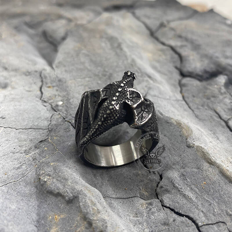 7869-celtic-flying-dragon-stainless-steel-ring-7.jpg Celtic Flying Dragon Stainless Steel Ring