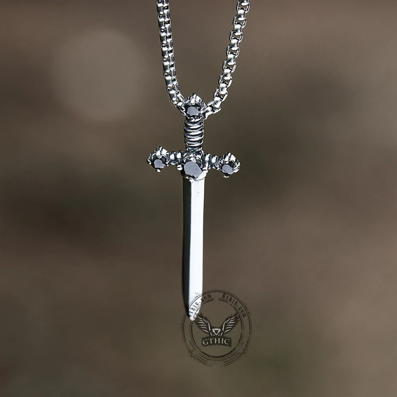7885-vintage-sword-stainless-steel-pendant-7.webp Vintage Sword Stainless Steel Pendant