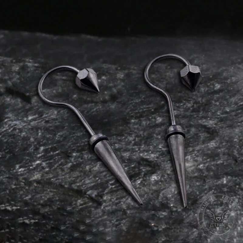 Umbrella Stainless Steel Punk Earrings