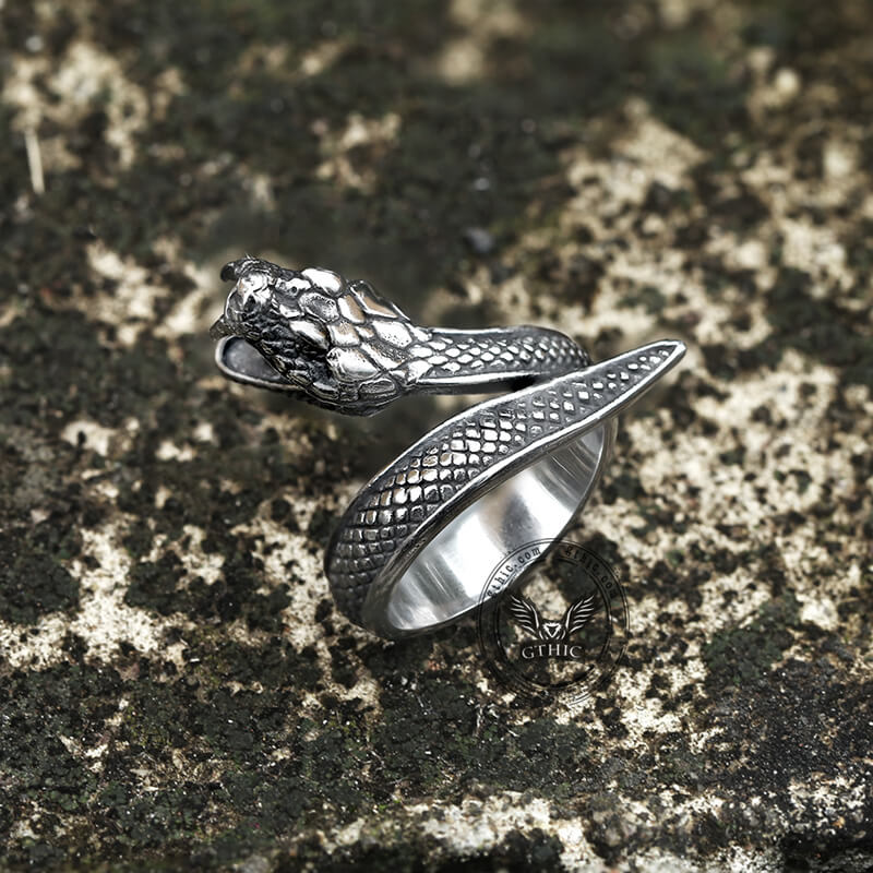7958-vintage-cobra-stainless-steel-snake-ring-5.jpg Vintage Cobra Stainless Steel Snake Ring