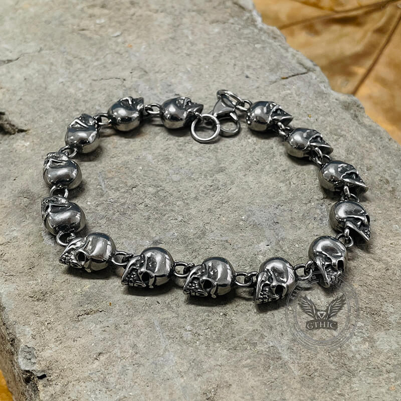 7991-gothic-skull-head-link-stainless-steel-bracelet-5.jpg Gothic Skull Head Link Stainless Steel Bracelet