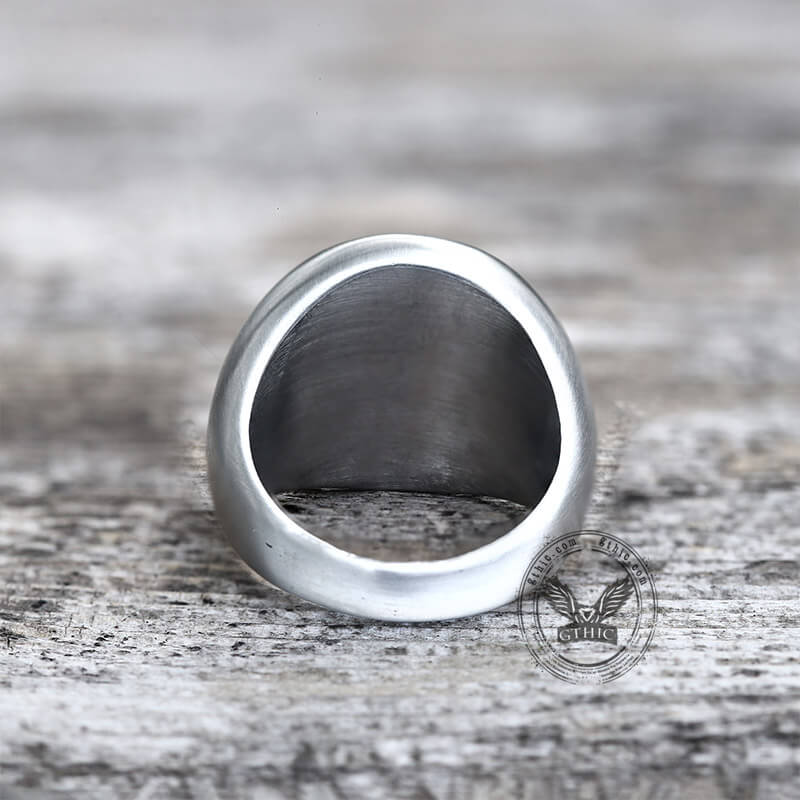 8009-saint-benedict-stainless-steel-ring-6.jpg Saint Benedict Stainless Steel Ring
