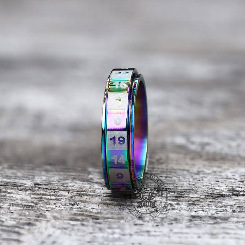 8065-d20-random-number-stainless-steel-spinner-dice-ring-8.jpg D20 Random Number Stainless Steel Spinner Dice Ring