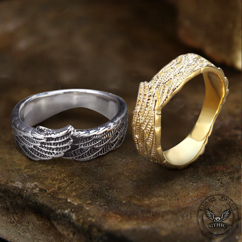 8078-hugging-angel-wing-stainless-steel-ring-2.webp Hugging Angel Wing Stainless Steel Ring