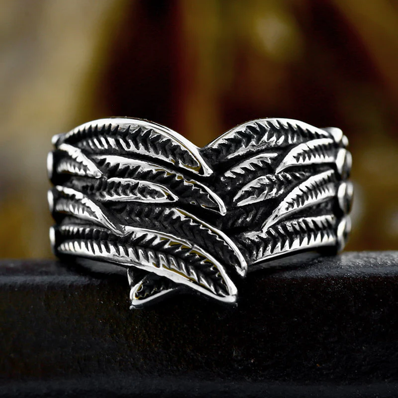 8078-hugging-angel-wing-stainless-steel-ring-5.webp Hugging Angel Wing Stainless Steel Ring