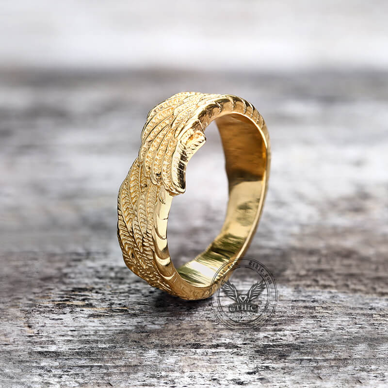 8078-hugging-angel-wing-stainless-steel-ring-6.jpg Hugging Angel Wing Stainless Steel Ring