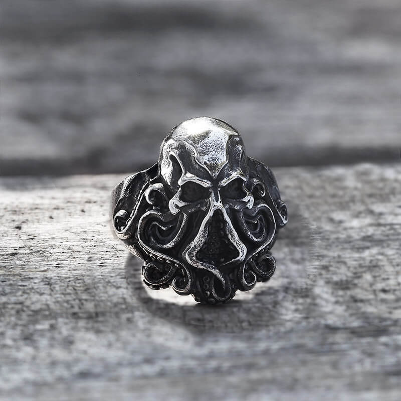 8176-vintage-kraken-octopus-stainless-steel-ring-3.jpg Vintage Kraken Octopus Stainless Steel Ring