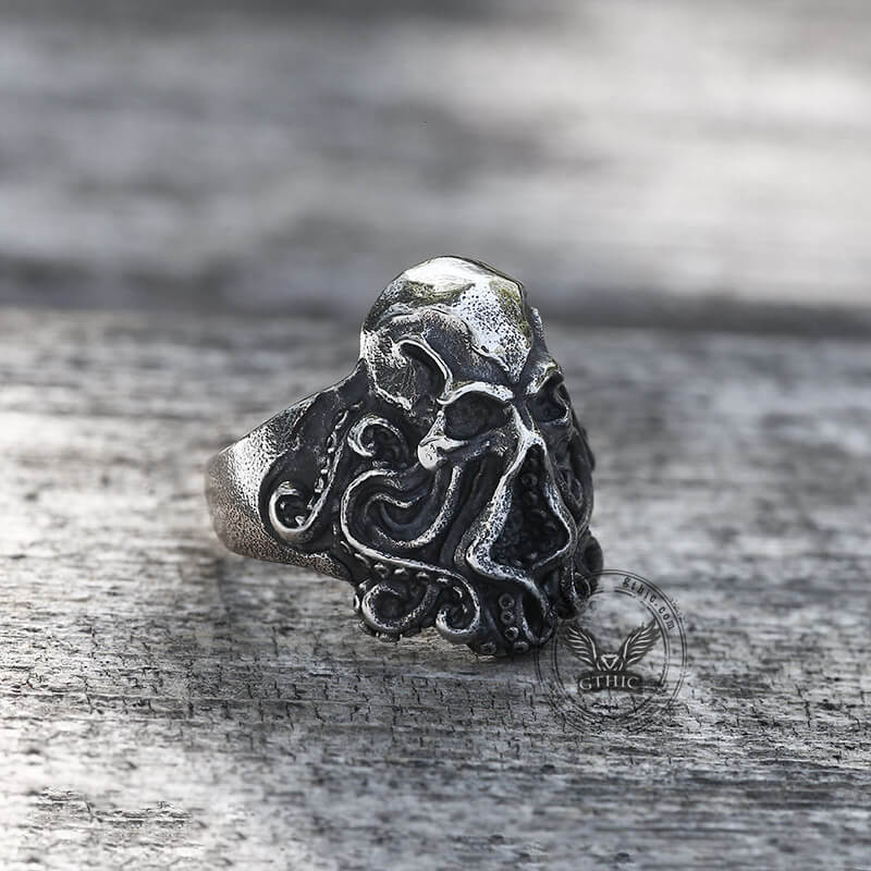 8176-vintage-kraken-octopus-stainless-steel-ring-5.jpg Vintage Kraken Octopus Stainless Steel Ring