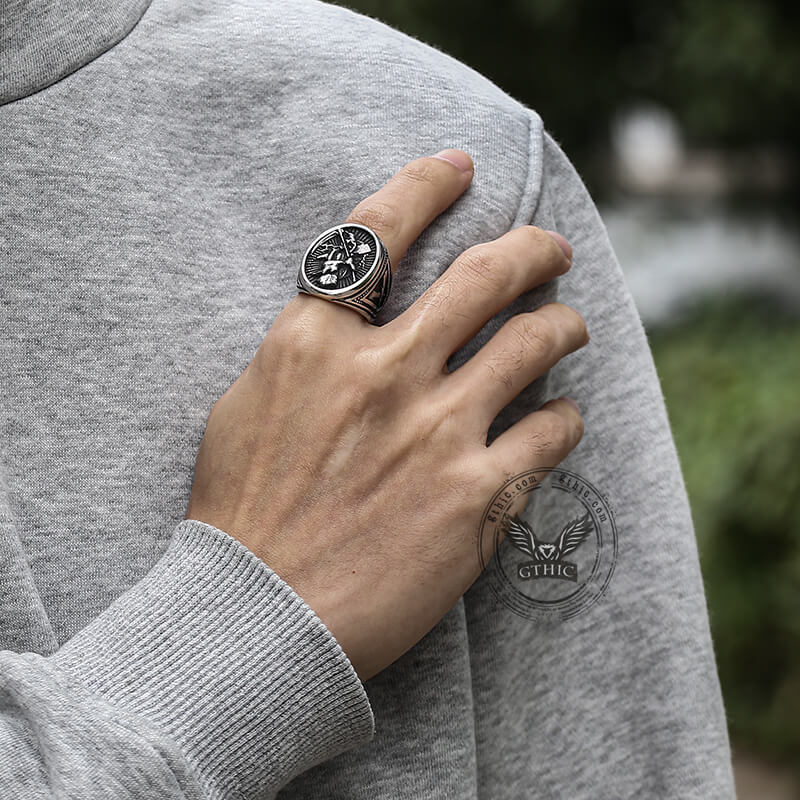 8199-vintage-reaper-scythe-stainless-steel-skull-ring-2.jpg Vintage Reaper Scythe Stainless Steel Skull Ring