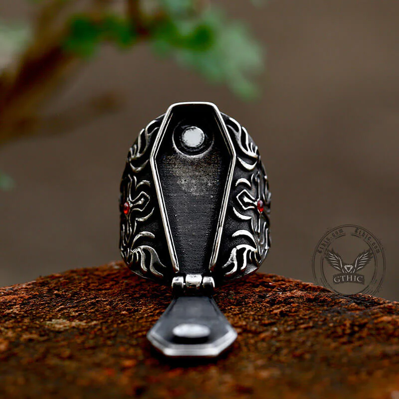 8248-gothic-vampire-coffin-stainless-steel-cross-ring-4.webp Gothic Vampire Coffin Stainless Steel Cross Ring