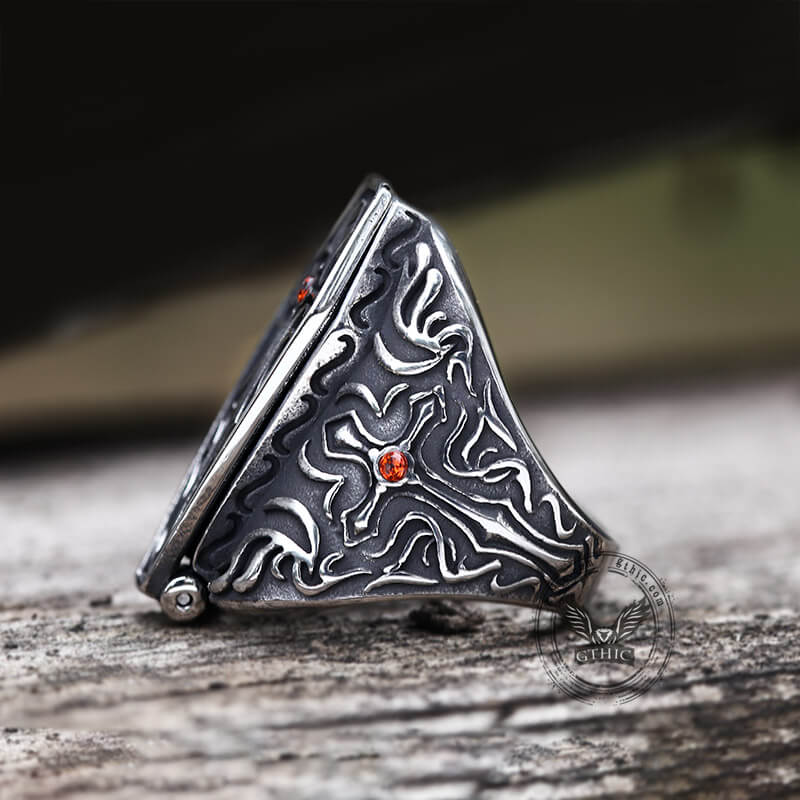 8248-gothic-vampire-coffin-stainless-steel-cross-ring-7.jpg Gothic Vampire Coffin Stainless Steel Cross Ring