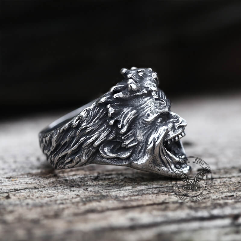 8283-crazy-clown-stainless-steel-ring-5.jpg Crazy Clown Stainless Steel Ring