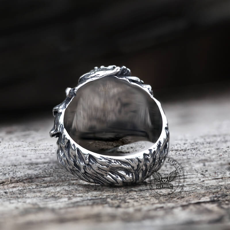 8283-crazy-clown-stainless-steel-ring-6.jpg Crazy Clown Stainless Steel Ring