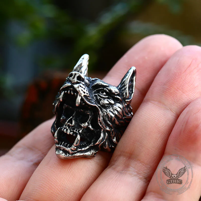 8384-wolf-warrior-stainless-steel-skull-ring-2.webp Wolf Warrior Stainless Steel Skull Ring