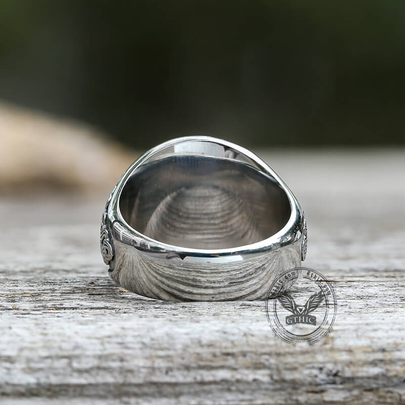 8416-st.-george-and-the-dragon-stainless-steel-religion-ring-9.jpg St. George and The Dragon Stainless Steel Religion Ring