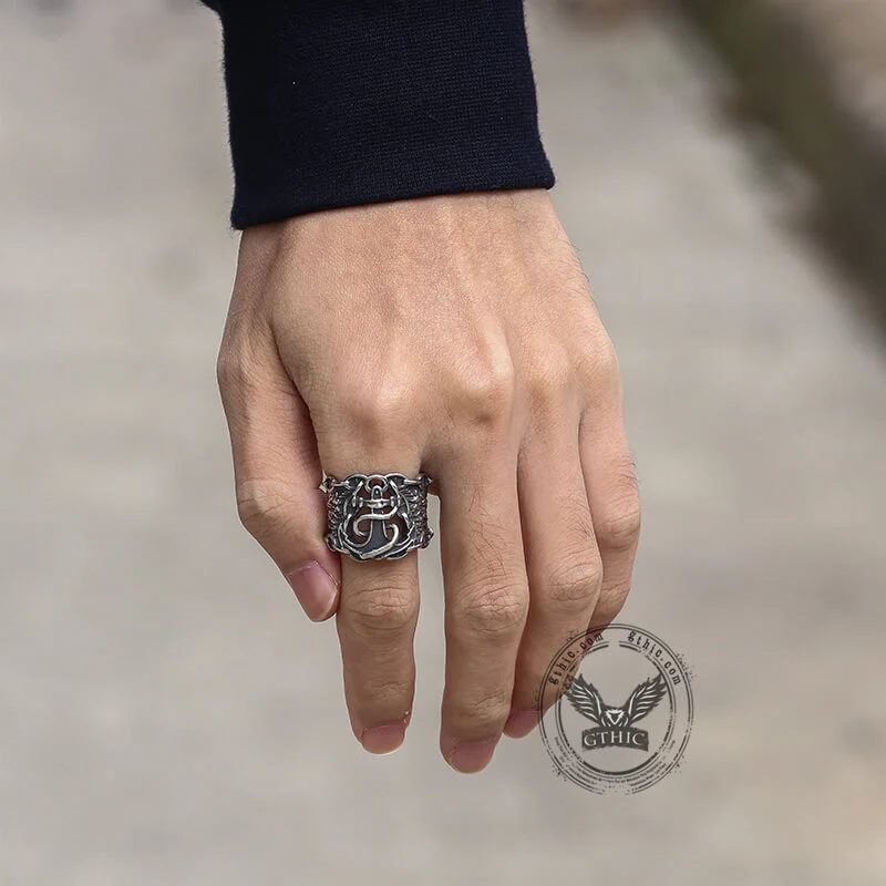 Sailor Anchor Stainless Steel Marine Ring