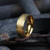 Gold Plated AG Masonic Stainless Steel Band Ring