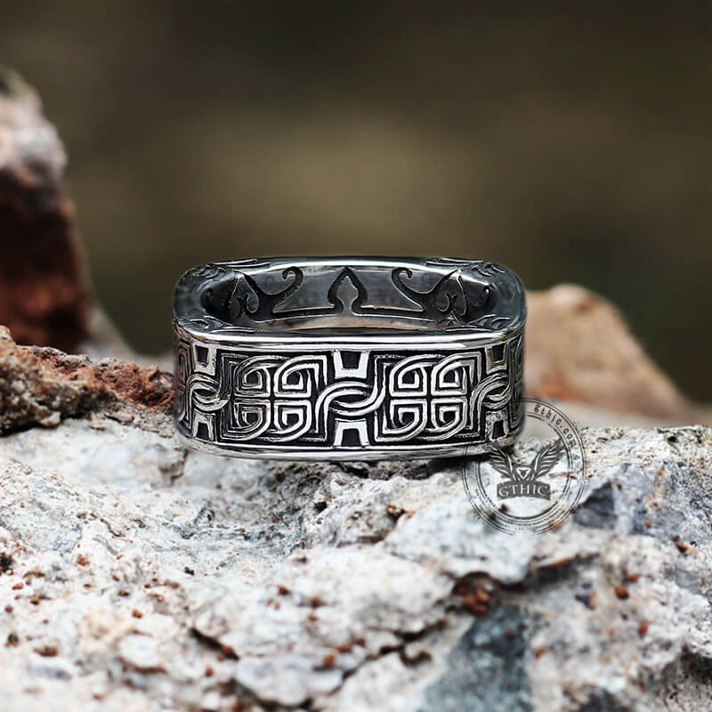 8472-vintage-celtic-knot-stainless-steel-ring-3.jpg Vintage Celtic Knot Stainless Steel Ring