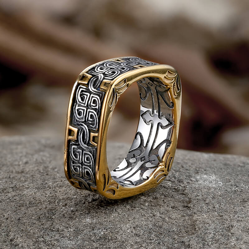8472-vintage-celtic-knot-stainless-steel-ring-4.jpg Vintage Celtic Knot Stainless Steel Ring